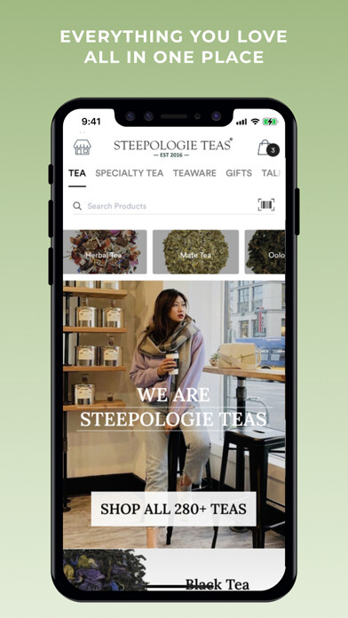 Emulate iPhone app Steepologie Teas using MyAndroid Emulate iPhone app Steepologie Teas using MyAndroid