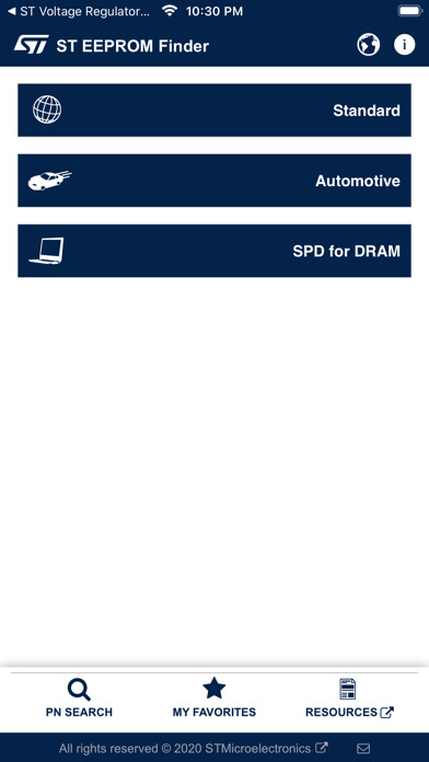 Emulate iPhone app ST EEPROM Finder using MyAndroid