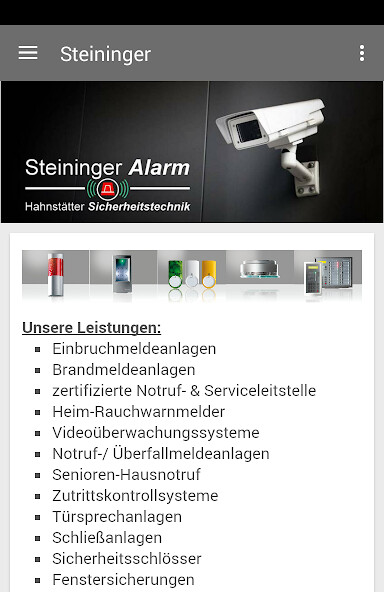 Run android online APK Steininger from MyAndroid or emulate Steininger using MyAndroid