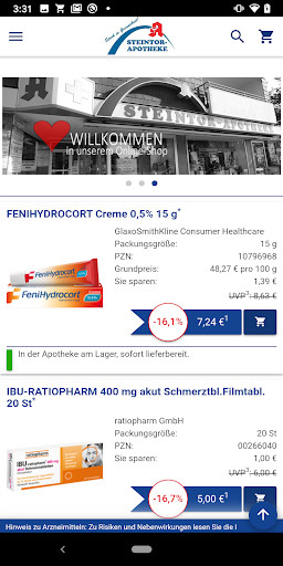 Run android online APK Steintor Apotheke Recklinghausen from MyAndroid or emulate Steintor Apotheke Recklinghausen using MyAndroid