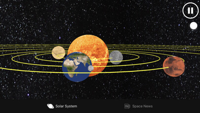 Emulate iPhone app Stellar: AR Solar System using MyAndroid