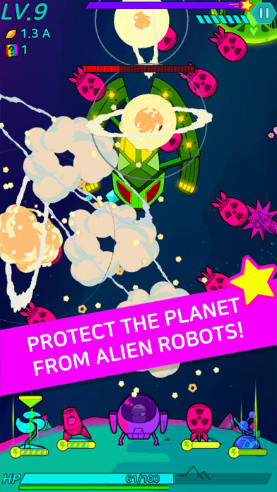 Emulate iPhone app Stellar! - Infinity defense using MyAndroid