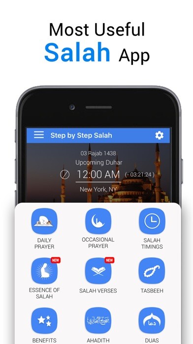 Emulate iPhone app Step By Step Salat using MyAndroid Emulate iPhone app Step By Step Salat using MyAndroid