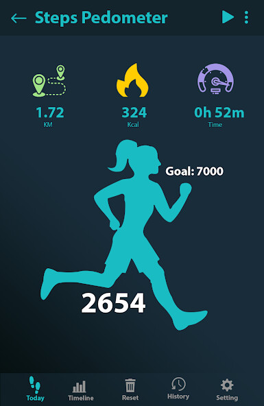 Run android online APK Step Tracker & Pedometer Free: Step Counter Daily from MyAndroid or emulate Step Tracker & Pedometer Free: Step Counter Daily using MyAndroid