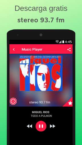 Run android online APK stereo 93.7 fm from MyAndroid or emulate stereo 93.7 fm using MyAndroid