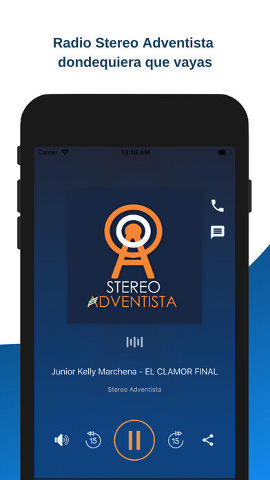 Emulate iPhone app Stereo Adventista using MyAndroid Emulate iPhone app Stereo Adventista using MyAndroid
