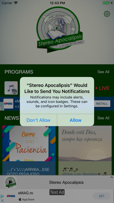 Emulate iPhone app Stereo Apocalipsis using MyAndroid Emulate iPhone app Stereo Apocalipsis using MyAndroid
