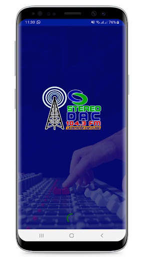 Run android online APK Stereo Dac 104.3 FM from MyAndroid or emulate Stereo Dac 104.3 FM using MyAndroid