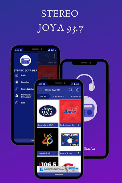 Run android online APK Stereo Joya 93.7 FM México from MyAndroid or emulate Stereo Joya 93.7 FM México using MyAndroid