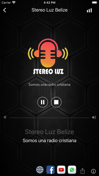 Emulate iPhone app Stereo Luz Belize using MyAndroid Emulate iPhone app Stereo Luz Belize using MyAndroid