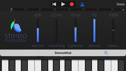 Emulate iPhone app Stereo Modulator using MyAndroid Emulate iPhone app Stereo Modulator using MyAndroid