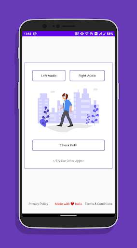 Run android online APK Stereo Test - Left, Right, Wired/Wireless/Speaker from MyAndroid or emulate Stereo Test - Left, Right, Wired/Wireless/Speaker using MyAndroid