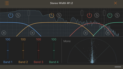 Emulate iPhone app Stereo Width Control using MyAndroid