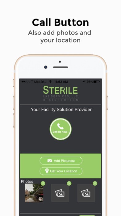 Emulate iPhone app Sterile Lab Services ER App using MyAndroid Emulate iPhone app Sterile Lab Services ER App using MyAndroid