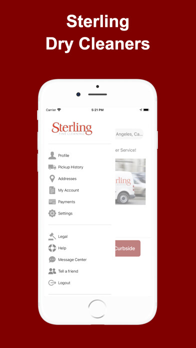 Emulate iPhone app Sterling Dry Cleaners using MyAndroid Emulate iPhone app Sterling Dry Cleaners using MyAndroid