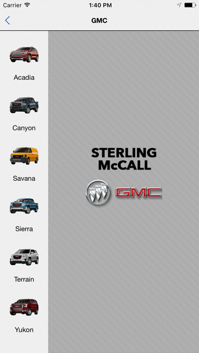 Emulate iPhone app Sterling McCall Buick GMC using MyAndroid Emulate iPhone app Sterling McCall Buick GMC using MyAndroid