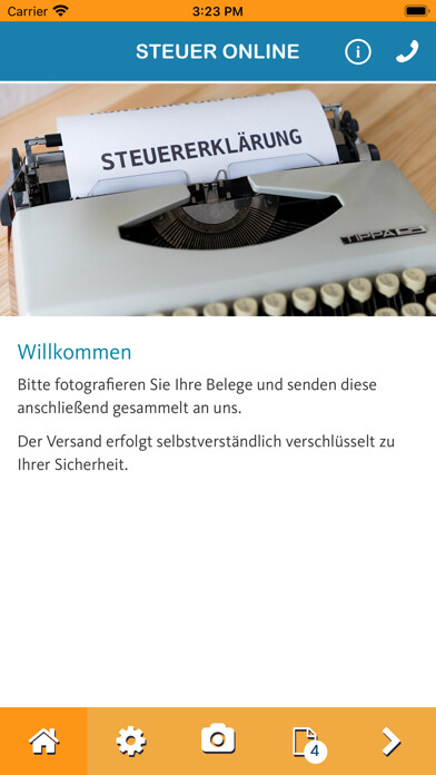 Emulate iPhone app Steuer-Service LoHi eV using MyAndroid Emulate iPhone app Steuer-Service LoHi eV using MyAndroid