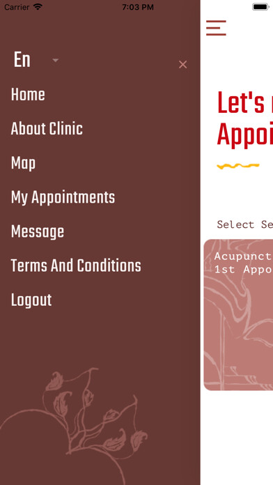 Emulate iPhone app Stevens Acupuncture using MyAndroid