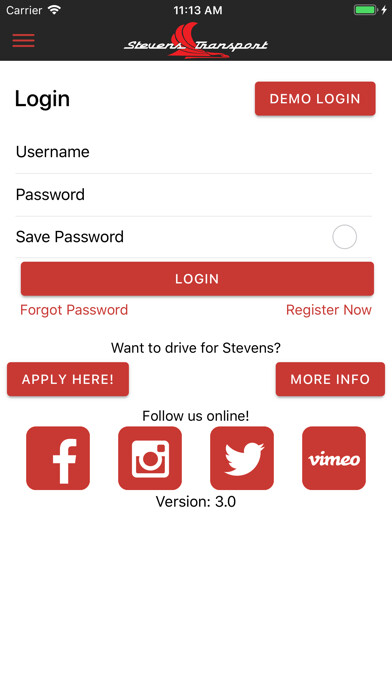 Emulate iPhone app Stevens Mobile using MyAndroid