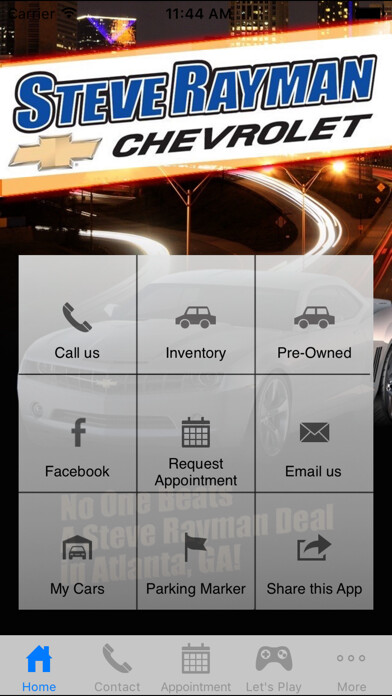 Emulate iPhone app Steve Rayman Chevrolet. using MyAndroid Emulate iPhone app Steve Rayman Chevrolet. using MyAndroid