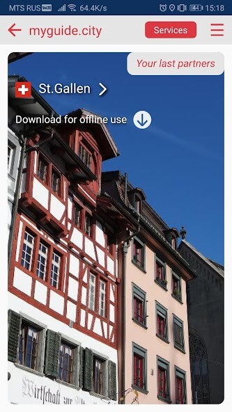 Run android online APK St. Gallen map offline guide t from MyAndroid or emulate St. Gallen map offline guide t using MyAndroid