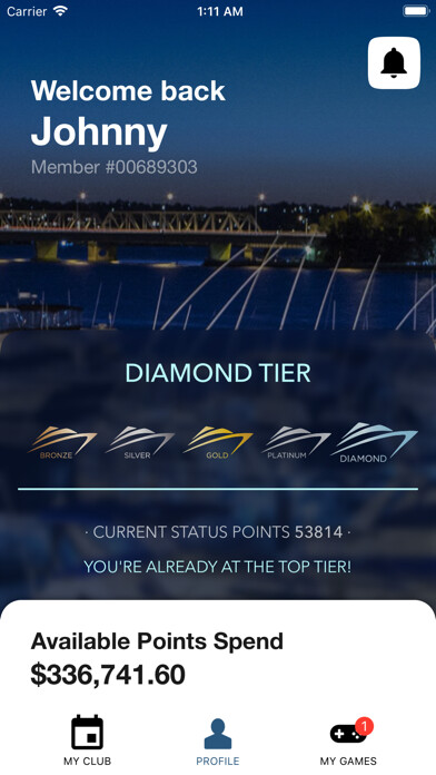 Emulate iPhone app St George Motor Boat Club using MyAndroid