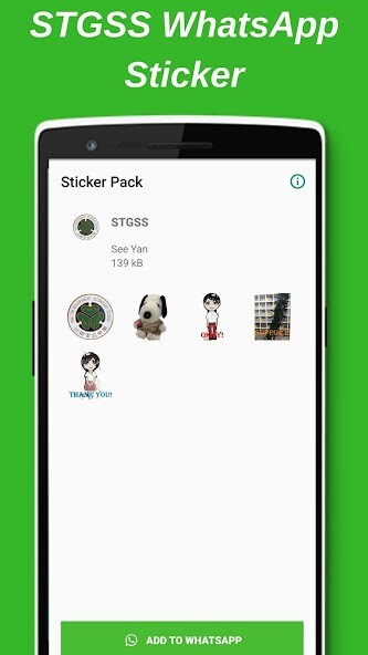 Run android online APK STGSS Whatsapp Sticker from MyAndroid or emulate STGSS Whatsapp Sticker using MyAndroid