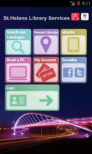 Emulate Android APK St Helens Libraries