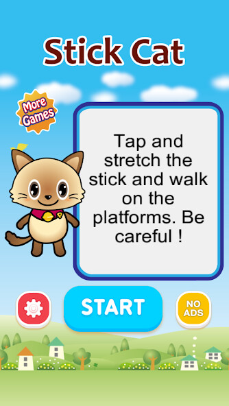 Emulate iPhone app Stick Cat ! using MyAndroid