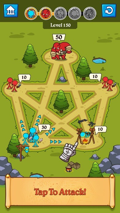Emulate iPhone app Stick Clash using MyAndroid Emulate iPhone app Stick Clash using MyAndroid