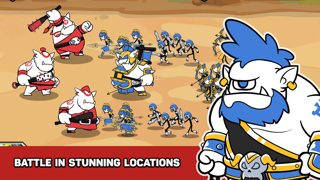 Run android online APK Stick Combat: Battle Simulator from MyAndroid or emulate Stick Combat: Battle Simulator using MyAndroid