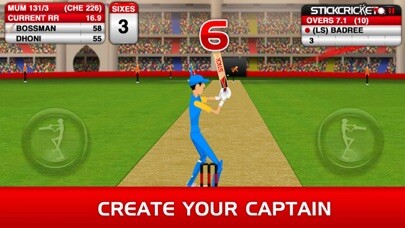 Emulate iPhone app Stick Cricket Premier League using MyAndroid Emulate iPhone app Stick Cricket Premier League using MyAndroid