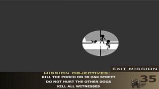 Emulate iPhone app Stick Deadly Sniper using MyAndroid