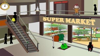 Emulate iPhone app Stick Death Mall using MyAndroid