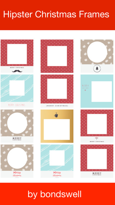 Emulate iPhone app Sticker Christmas Frames using MyAndroid Emulate iPhone app Sticker Christmas Frames using MyAndroid