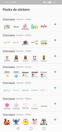 Run android online APK Sticker de Gracias para WAStickerApps 2022 from MyAndroid or emulate Sticker de Gracias para WAStickerApps 2022 using MyAndroid