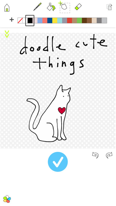 Emulate iPhone app Sticker Doodle Machine using MyAndroid
