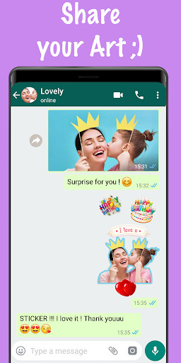 Run android online APK Sticker Maker WAStickerApps, Personal Sticker 2020 from MyAndroid or emulate Sticker Maker WAStickerApps, Personal Sticker 2020 using MyAndroid