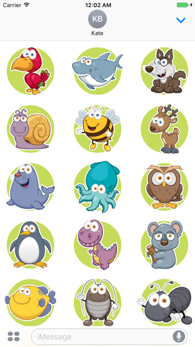 Emulate iPhone app Sticker Me: Animals Collection using MyAndroid Emulate iPhone app Sticker Me: Animals Collection using MyAndroid