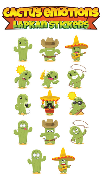 Emulate iPhone app Sticker Me: Cactus Emotions using MyAndroid Emulate iPhone app Sticker Me: Cactus Emotions using MyAndroid