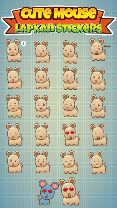 Emulate iPhone app Sticker Me Cute Mouse using MyAndroid Emulate iPhone app Sticker Me Cute Mouse using MyAndroid
