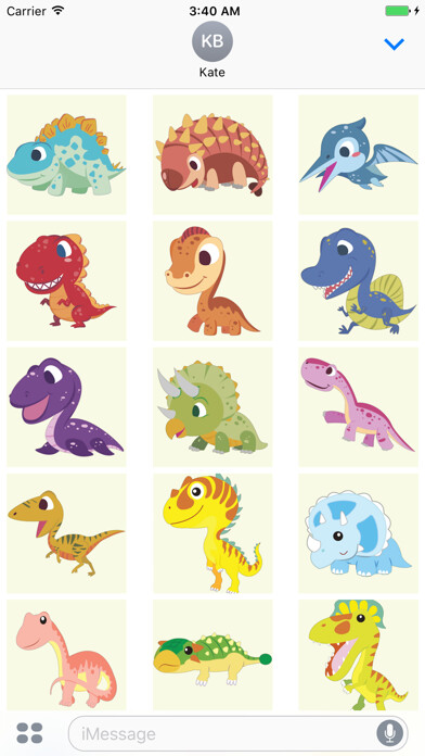 Emulate iPhone app Sticker Me: Dino World using MyAndroid Emulate iPhone app Sticker Me: Dino World using MyAndroid
