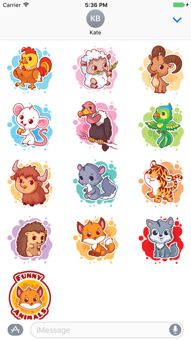Emulate iPhone app Sticker Me: Funny Animals using MyAndroid Emulate iPhone app Sticker Me: Funny Animals using MyAndroid
