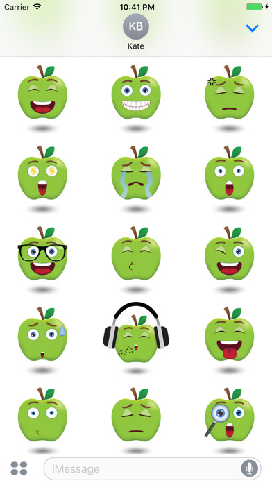 Emulate iPhone app Sticker Me: Green Apple Faces using MyAndroid Emulate iPhone app Sticker Me: Green Apple Faces using MyAndroid