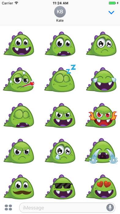 Emulate iPhone app Sticker Me: Worm Dino using MyAndroid Emulate iPhone app Sticker Me: Worm Dino using MyAndroid
