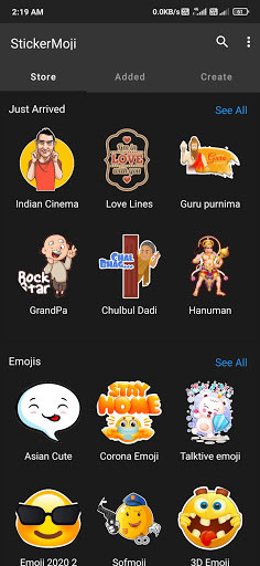 Run android online APK Stickermoji: Stickers For WhatsApp from MyAndroid or emulate Stickermoji: Stickers For WhatsApp using MyAndroid
