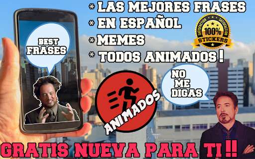 Run android online APK Stickers animados con frases-WAStickerApps from MyAndroid or emulate Stickers animados con frases-WAStickerApps using MyAndroid Run android online APK Stickers animados con frases-WAStickerApps from MyAndroid or emulate Stickers animados con frases-WAStickerApps using MyAndroid