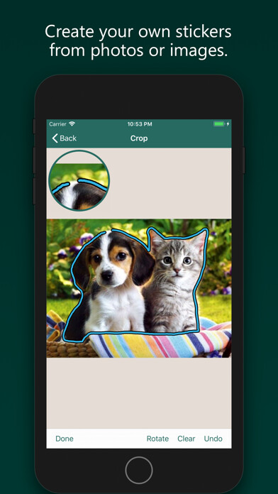 Emulate iPhone app StickersApp Stickers & Memes using MyAndroid Emulate iPhone app StickersApp Stickers & Memes using MyAndroid