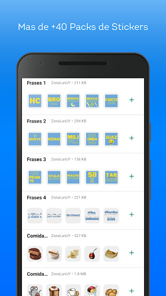 Run android online APK Stickers Argentina - Packs from MyAndroid or emulate Stickers Argentina - Packs using MyAndroid