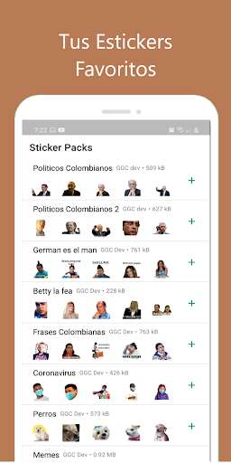 Run android online APK Stickers Colombianos WAstickerApps from MyAndroid or emulate Stickers Colombianos WAstickerApps using MyAndroid